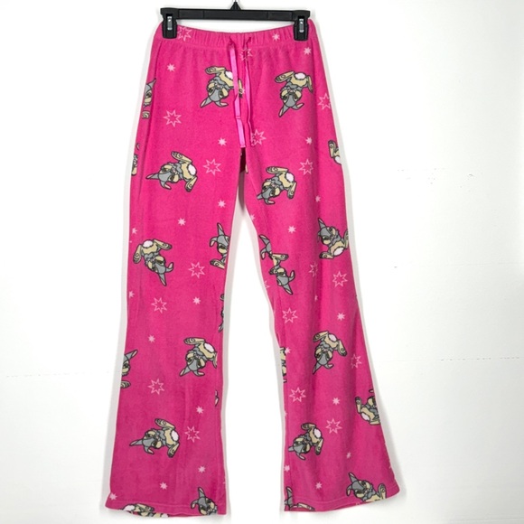 Disney Thumper Sleep Pants, Hot Pink, Size Small - Picture 1 of 8